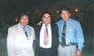 Alfredo Díaz (Grupo Lumen), Federico Souza (MLCP Contadores) y Rafael Sokey (REDSCOM) los tres equipos que marcaron época en Alto Rendimiento a fines de los 90
