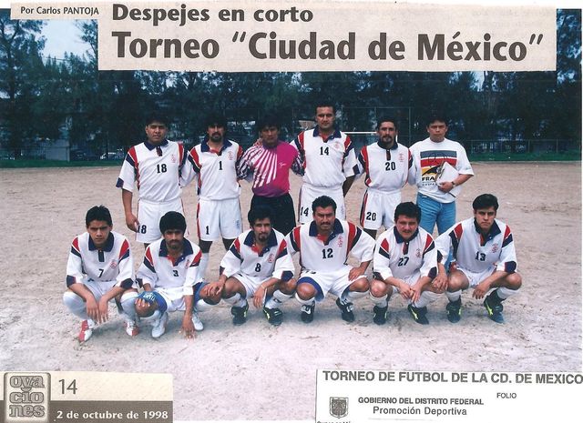 Foto Original Publicada en el Diario Ovaciones en el Torneo Ciudad de México
